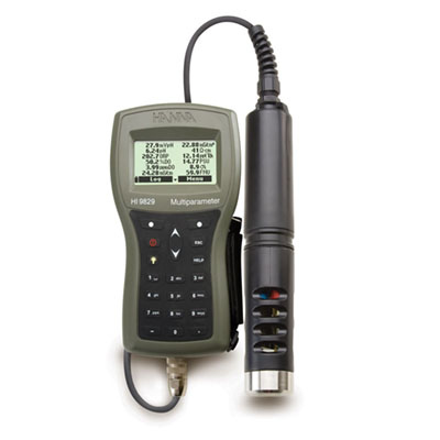 HI9829高精度多參數(shù)【16項】水質(zhì)分析測定儀